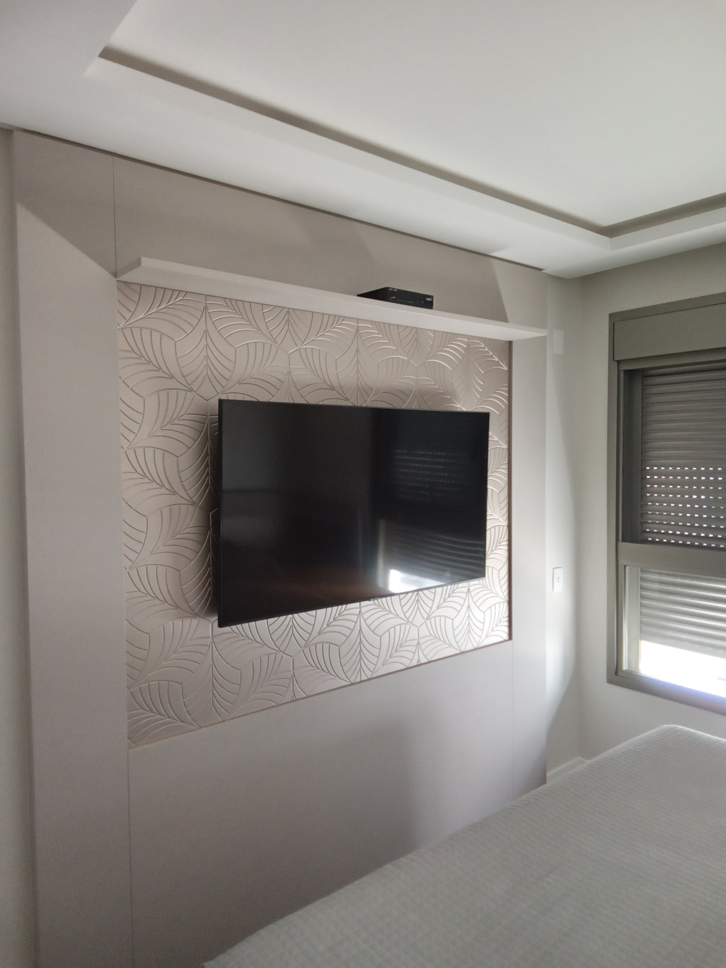 Painel de TV decorativo